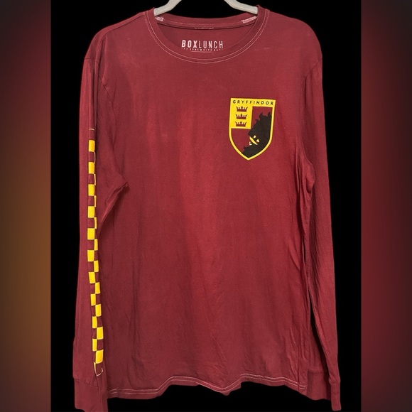 Harry Potter long sleeve graphic tee and 3 pairs of matching socks, size L GUC - Picture 2 of 5